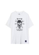 画像をギャラリービューアに読み込む, M&M × MASSES T-SHIRT SKULL WRNCH
