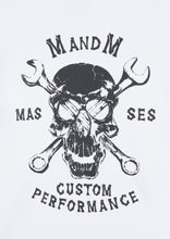 画像をギャラリービューアに読み込む, M&M × MASSES T-SHIRT SKULL WRNCH