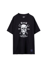 画像をギャラリービューアに読み込む, M&M × MASSES T-SHIRT SKULL WRNCH