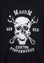 画像をギャラリービューアに読み込む, M&M × MASSES T-SHIRT SKULL WRNCH