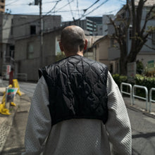 画像をギャラリービューアに読み込む, Quilting Short Vest(Reversible)