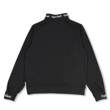 画像をギャラリービューアに読み込む, #JACQUARD MOCK NECK LS TEE