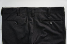 画像をギャラリービューアに読み込む, RIB TAPERD SLACKS-GRAY/BLACK-