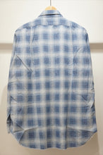 画像をギャラリービューアに読み込む, Denim Check Print Loose SH