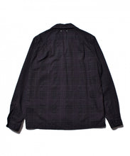 画像をギャラリービューアに読み込む, OP Check Denim Open Collar SH