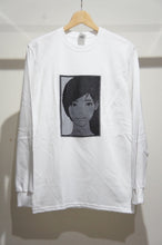 画像をギャラリービューアに読み込む, black eddie"kyne"white L/S TEE