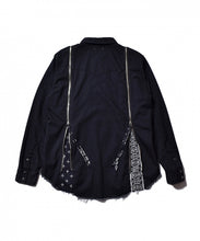 画像をギャラリービューアに読み込む, Bandana Zip Denim SH