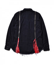 画像をギャラリービューアに読み込む, Bandana Zip Denim SH