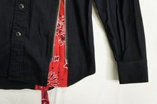 画像をギャラリービューアに読み込む, Bandana Zip Denim SH