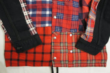 画像をギャラリービューアに読み込む, Flannel Denim Coach JKT