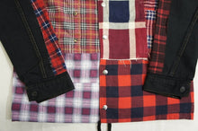 画像をギャラリービューアに読み込む, Flannel Denim Coach JKT