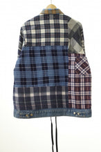 画像をギャラリービューアに読み込む, Flannel Denim Coach JKT