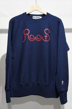 画像をギャラリービューアに読み込む, tr.4 suspension ”RootS” CREW NECK SWEAT NVY