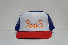 画像をギャラリービューアに読み込む, tr.4 suspension ”RootS” MESH CAP -RED/WHT/BLUE-