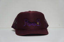 画像をギャラリービューアに読み込む, tr.4 suspension ”RootS” MESH CAP -BURGUNDY-