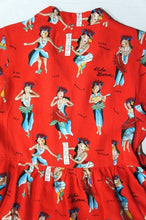 画像をギャラリービューアに読み込む, HULA GIRL ALOHA ONEPIECE