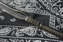 画像をギャラリービューアに読み込む, BANDANA PARKA-BLACK/WHITE-