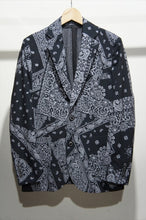 画像をギャラリービューアに読み込む, BANDANA JACKET-BLACK/WHITE-