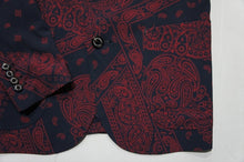 画像をギャラリービューアに読み込む, BANDANA JACKET-NAVY/PURPLE-