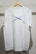 画像をギャラリービューアに読み込む, CRACK TEE-WHITE/NAVY-