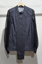 画像をギャラリービューアに読み込む, Denim Chiffon Ribbon BL