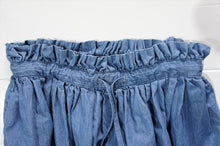 画像をギャラリービューアに読み込む, Denim Midi Flare SK L