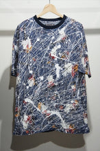 画像をギャラリービューアに読み込む, Denim PLK Paint Loose T-shirt