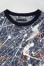 画像をギャラリービューアに読み込む, Denim PLK Paint Loose T-shirt