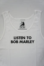 画像をギャラリービューアに読み込む, LISTEN TO BOB MARLEY TANK TOP