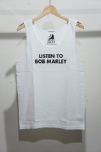 画像をギャラリービューアに読み込む, LISTEN TO BOB MARLEY TANK TOP