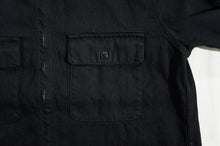 画像をギャラリービューアに読み込む, Denim Zip up Work SH