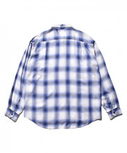 画像をギャラリービューアに読み込む, Rayon Ombre Check loose Work SH