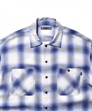 画像をギャラリービューアに読み込む, Rayon Ombre Check loose Work SH
