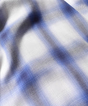 画像をギャラリービューアに読み込む, Rayon Ombre Check loose Work SH