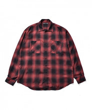 画像をギャラリービューアに読み込む, Rayon Ombre Check loose Work SH