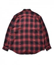 画像をギャラリービューアに読み込む, Rayon Ombre Check loose Work SH