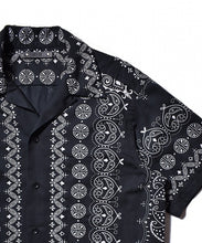 画像をギャラリービューアに読み込む, Bandana Denim S/S Open Collar SH