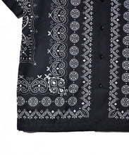 画像をギャラリービューアに読み込む, Bandana Denim S/S Open Collar SH