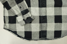 画像をギャラリービューアに読み込む, Black Denim Bufflo Check Shirts