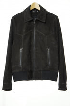 画像をギャラリービューアに読み込む, Calf Nubuck Zipup Rib BZ