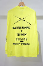 画像をギャラリービューアに読み込む, MAD GIRL LONG SLEEV TEE-NEON YELLOW-