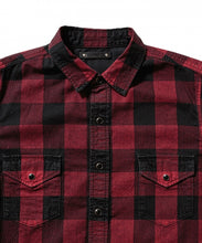 画像をギャラリービューアに読み込む, Buffalo Check Denim Western SH