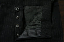 画像をギャラリービューアに読み込む, RELAX TAYLOR TAPERED SLACKS -BLACK STRIPE-