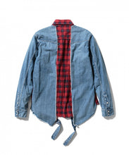 画像をギャラリービューアに読み込む, OLD PARK x MINEDENIM Rebuild Riders Shirt