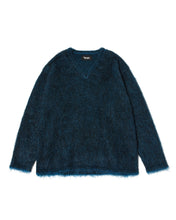 画像をギャラリービューアに読み込む, MOHAIR V-NECK BORDER