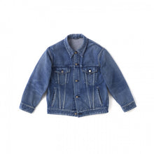 画像をギャラリービューアに読み込む, FRENCH COLLAR JEAN JACKET(DUSTY)