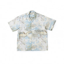 画像をギャラリービューアに読み込む, ORIGINAL PRINTED OPEN COLLAR SHIRTS-ORIENTAL-SS