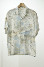 画像をギャラリービューアに読み込む, ORIGINAL PRINTED OPEN COLLAR SHIRTS-ORIENTAL-SS