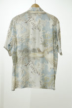 画像をギャラリービューアに読み込む, ORIGINAL PRINTED OPEN COLLAR SHIRTS-ORIENTAL-SS