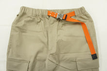 画像をギャラリービューアに読み込む, EASY PANT WITH BELT-CROPPED CARGO-